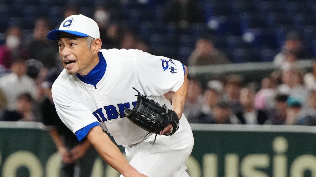 力投したイチローさん(写真：日刊スポーツ/アフロ)