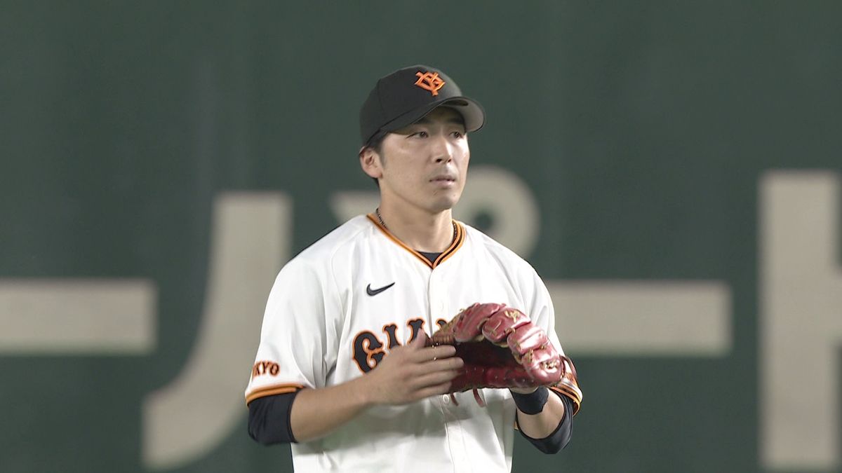 今季セカンドで初スタメンの巨人・増田大輝選手（画像：日テレジータス）