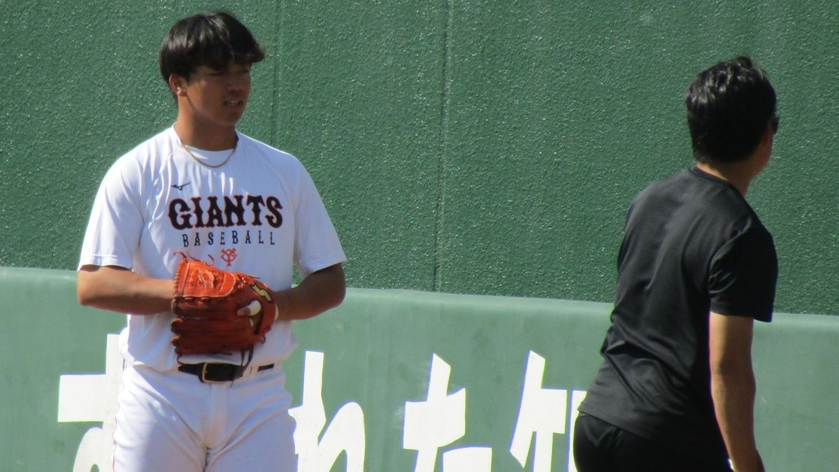 【きょうの1シーン】巨人・菊田拡和　川相昌弘コーチの不在にも反復練習