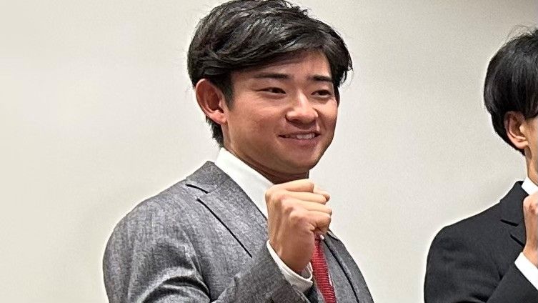 巨人の萩尾匡也選手