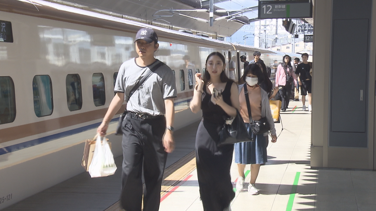 お盆休み信州へ…観光・帰省の混雑ピーク【長野】