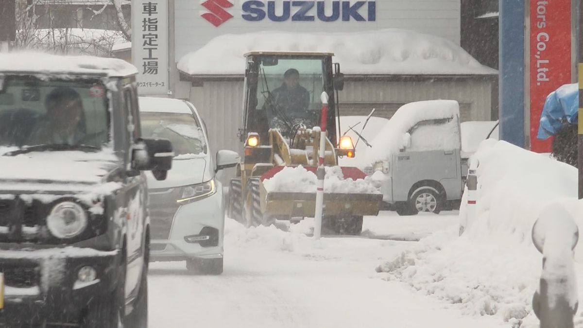 24日月曜日まで雪の降りやすい状態が続く見込み 引き続き交通障害に注意・警戒を