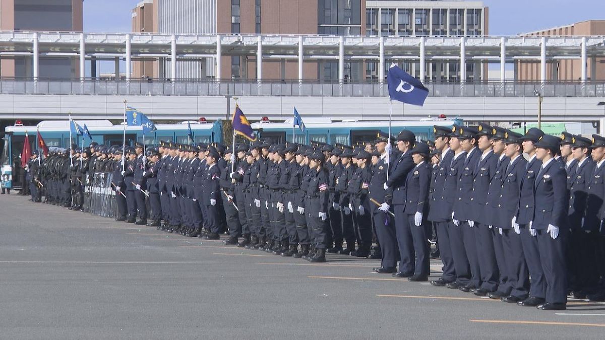 「視閲式」6年ぶりに開催　警察官約500人が参加　愛知県警