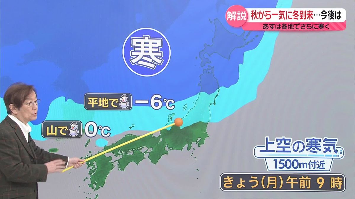 【解説】東京でも一気に冬の寒さに…　19日以降の気温は？