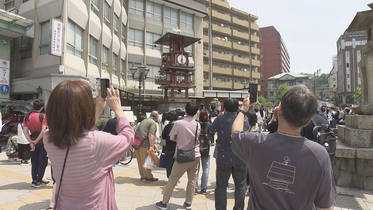 GW期間中愛媛県内の観光施設 利用者は去年比2.6％増 松山城ロープウェイ・リフトが最多