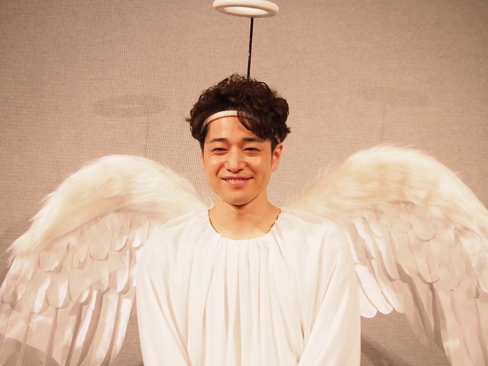 天使の姿で登場した福田さん