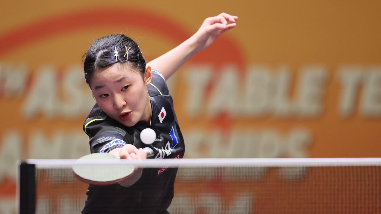 卓球】16歳・張本美和はアジア選手権で銀メダル 決勝はパリで兄を破った北朝鮮選手に敗れる（2024年10月13日掲載）｜日テレNEWS NNN