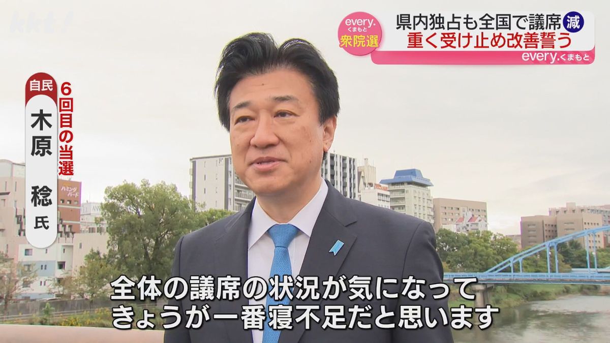 木原稔氏(28日･熊本市中央区)