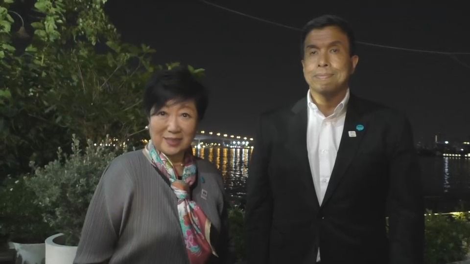 タイ訪問中の小池都知事　「ナイトタイム観光」で経済活性化目指す考え示す