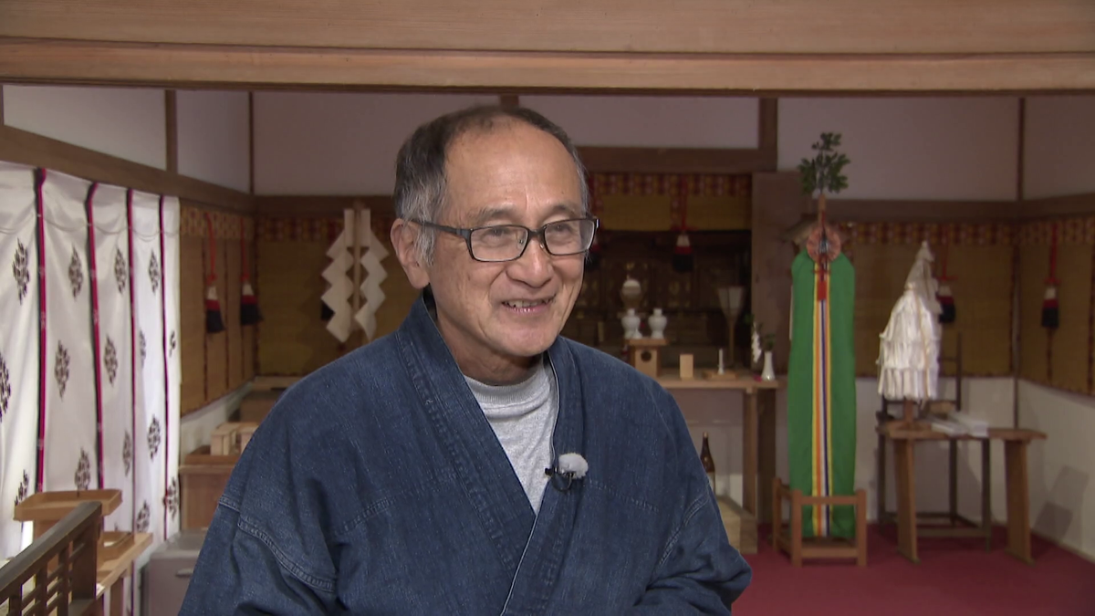 『中津川西宮神社』宮司・馬島伸治さん