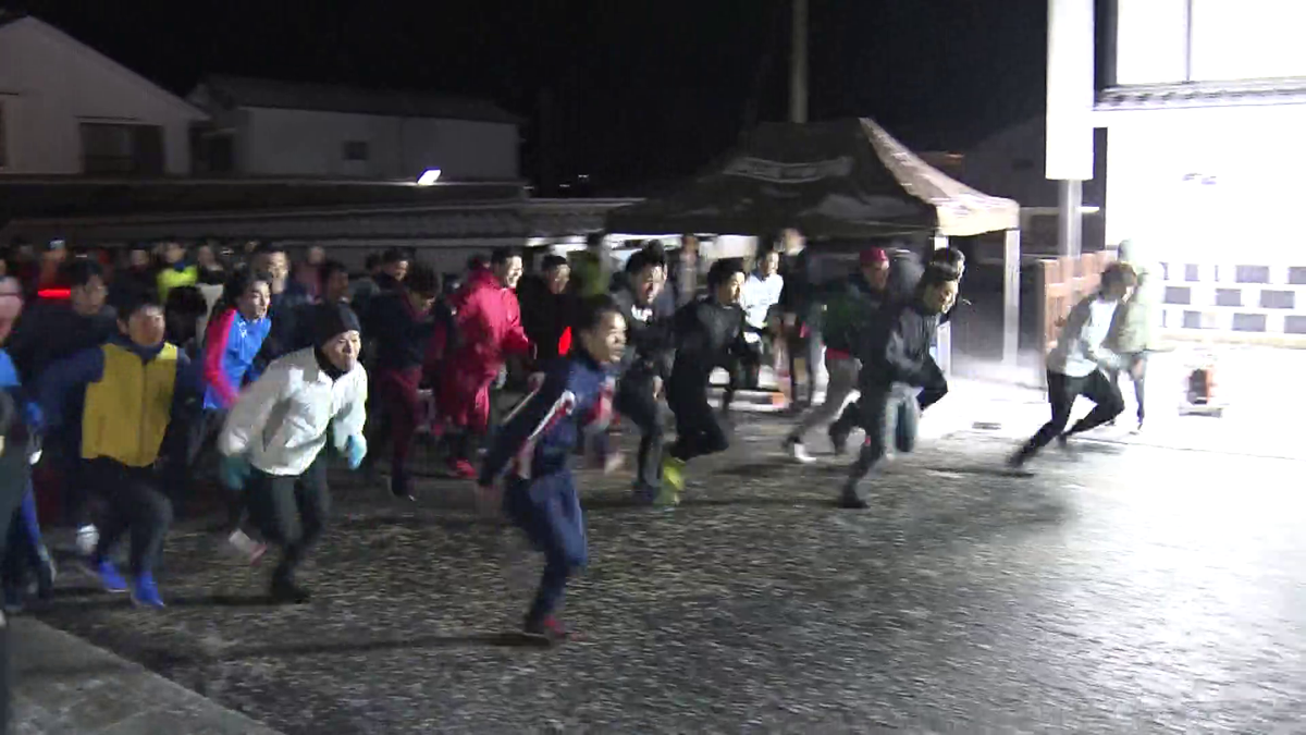 東海地区初の“壱番福”は誰の手に!? 氷点下の西宮神社分社で「福男選び」が初開催！コースの難所は直角カーブ、200ｍの上り坂…過酷な雪道を挑戦者たちが激走