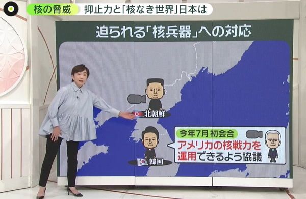 対北朝鮮で…非保有国・韓国の対応は？