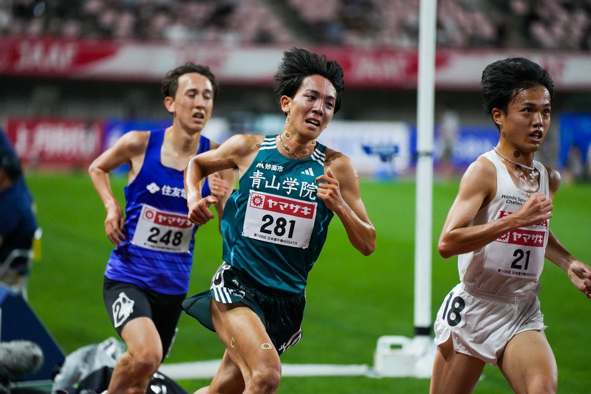 【男子5000ｍ】青学大・鶴川正也が大健闘4位「優勝を狙っていたので悔しいです」