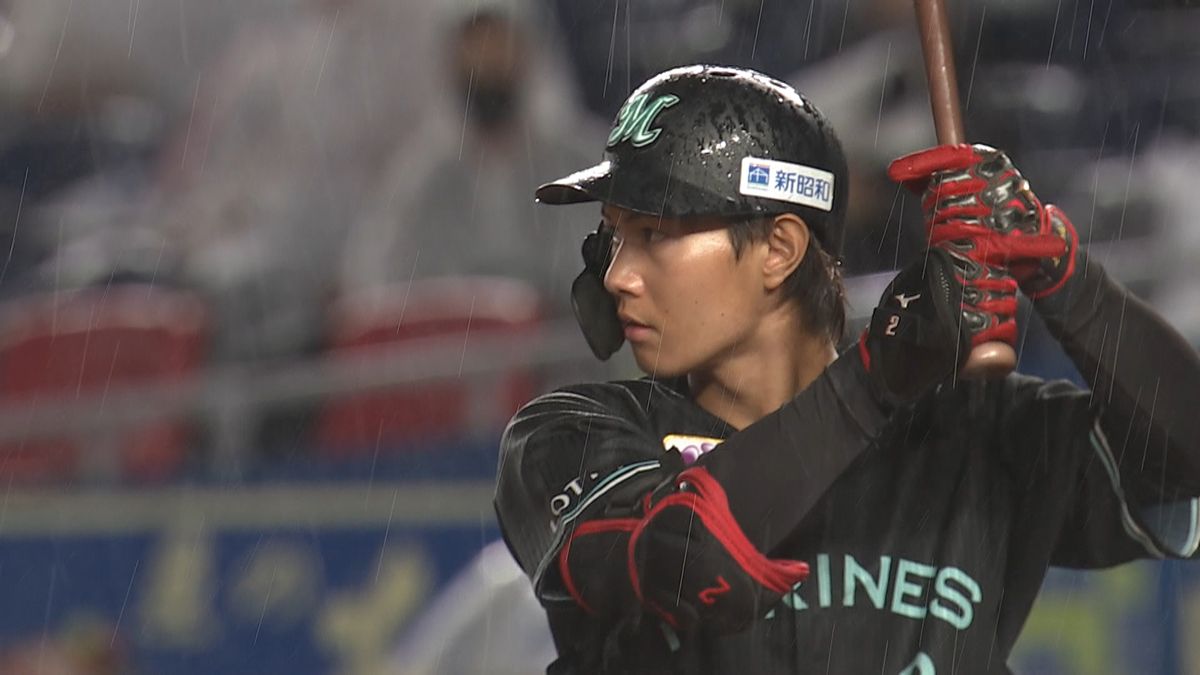 ロッテ・藤原恭大　第３号勝ち越し２ラン