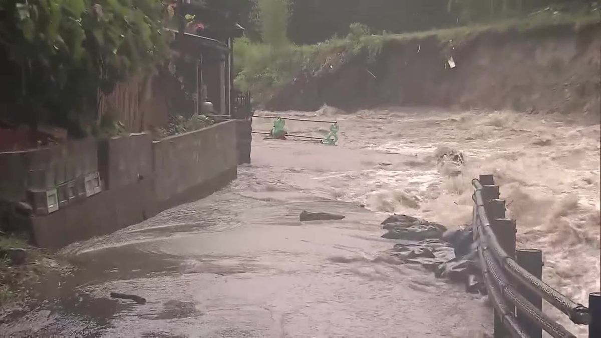 【台風5号】13日未明に熱帯低気圧に　引き続き土砂災害や低地の浸水などに警戒を　岩手県