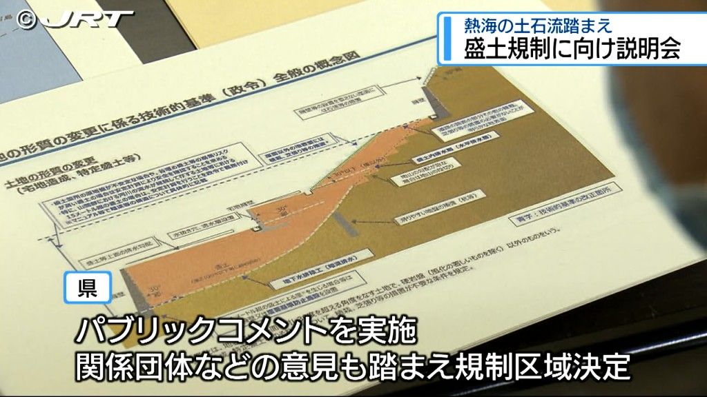 熱海市で起きた大規模土石流を踏まえ施行された「盛土規制法」　県が関係団体へ説明会【徳島】