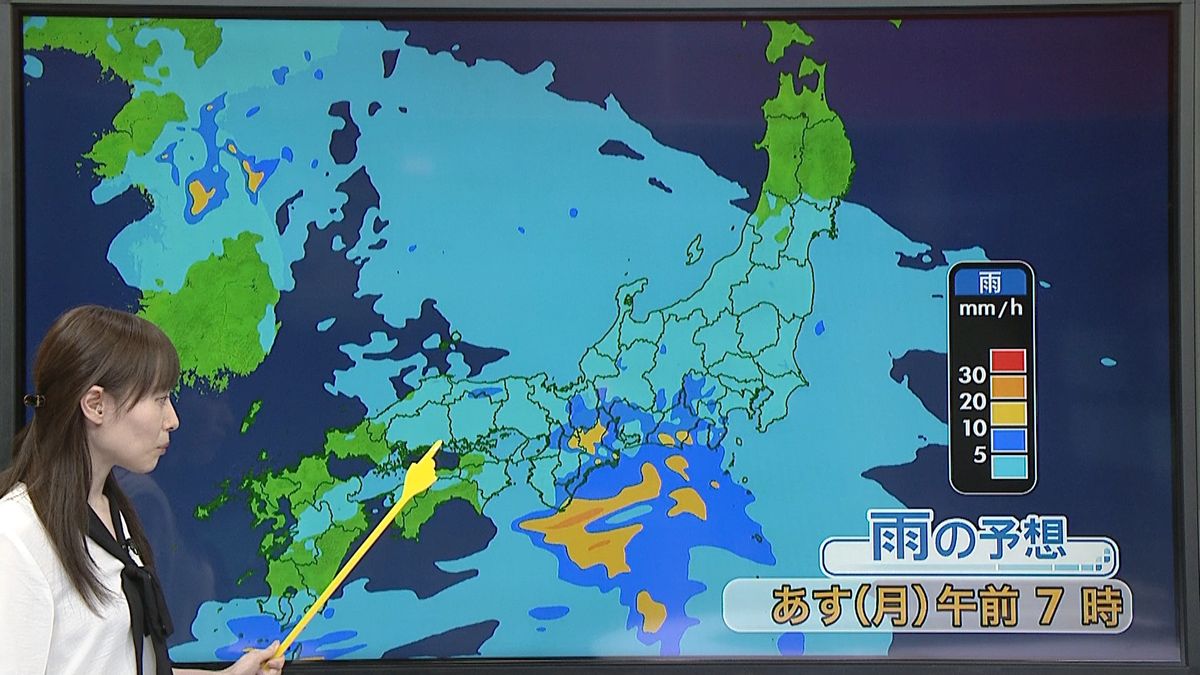 【天気】あすは九州～東北にかけ広範囲で雨