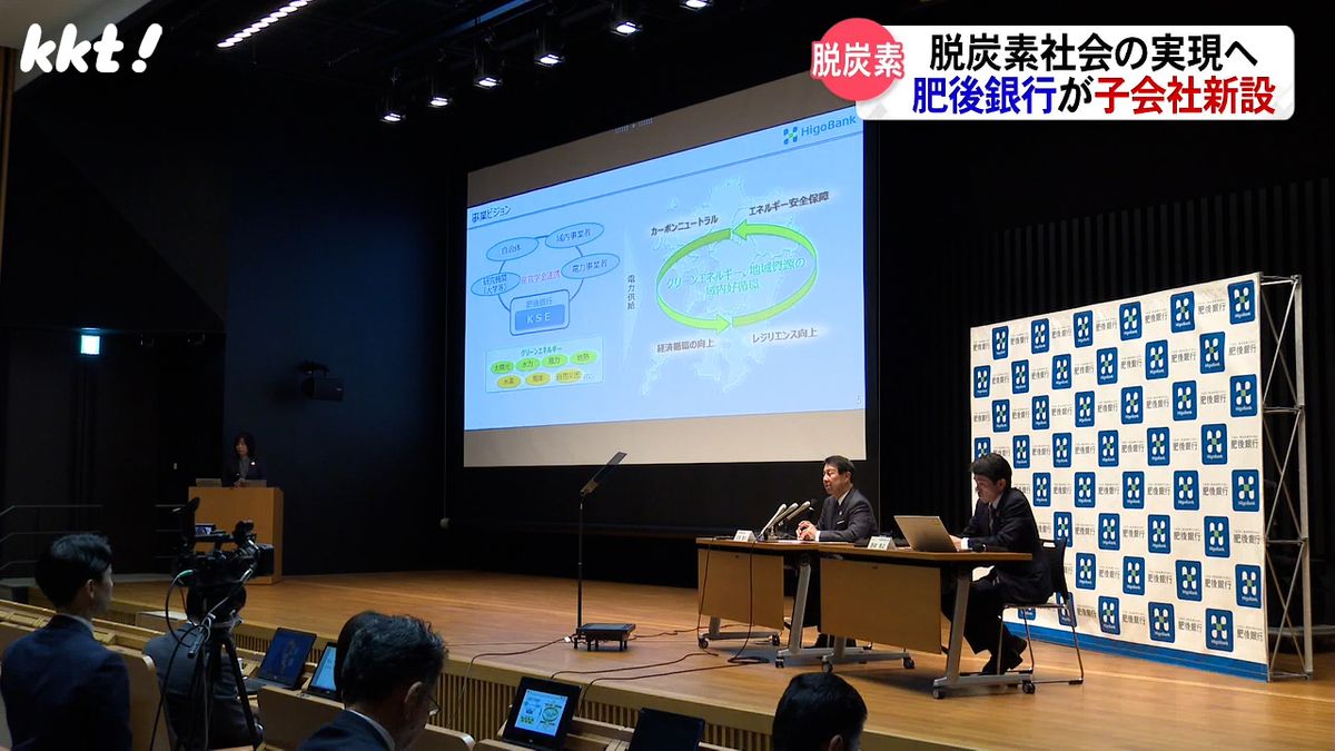 脱炭素化社会の実現へ　肥後銀行が子会社設立で再生可能エネルギー事業参入へ