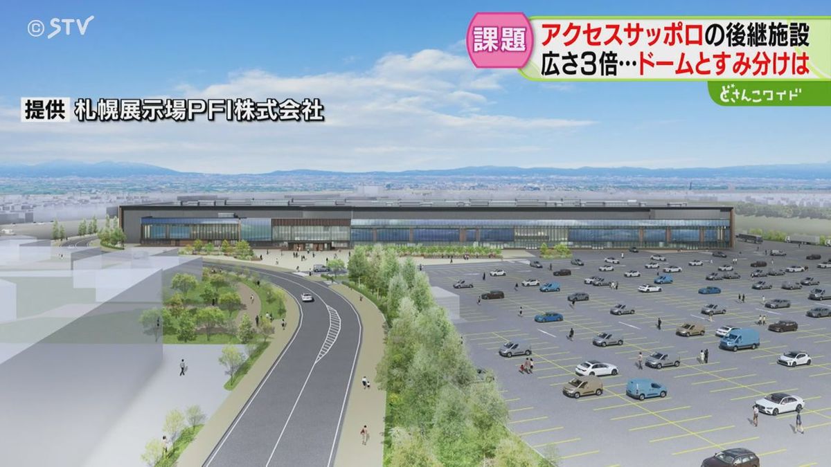 札幌ドーム近くに“大規模展示場”建設へ　総工費は222億円　経済効果は？市民の反応は？
