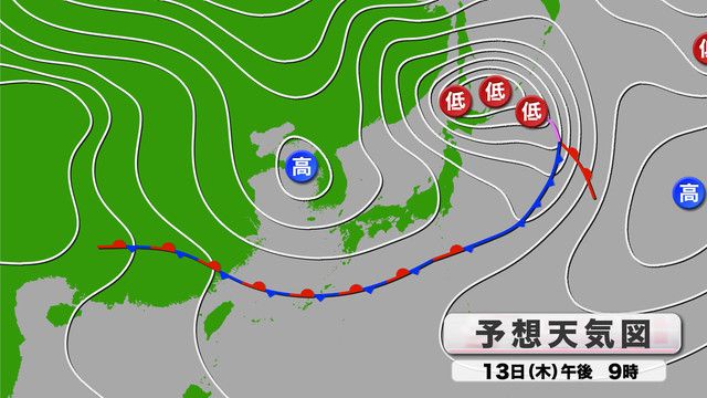 予想天気図