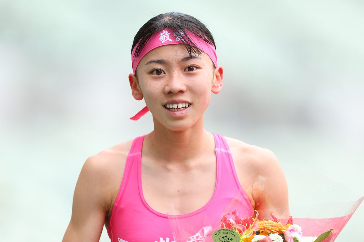 1500ｍを制した久保凛選手（写真：森田直樹/アフロスポーツ）