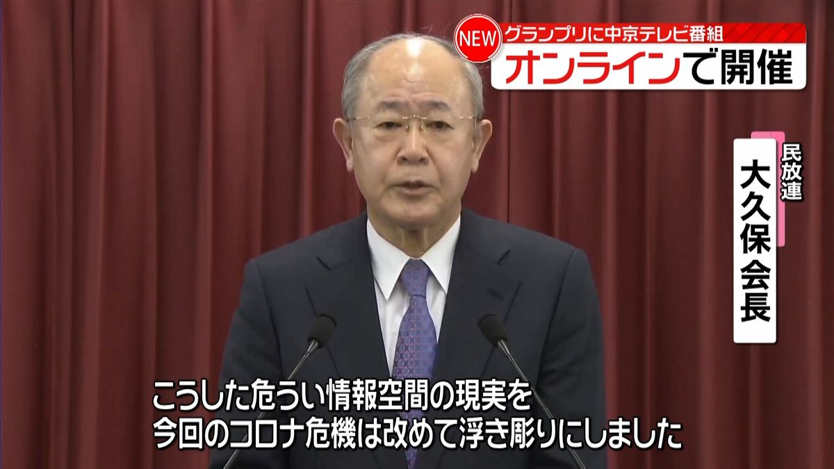 民間放送全国大会　グランプリに中京テレビ