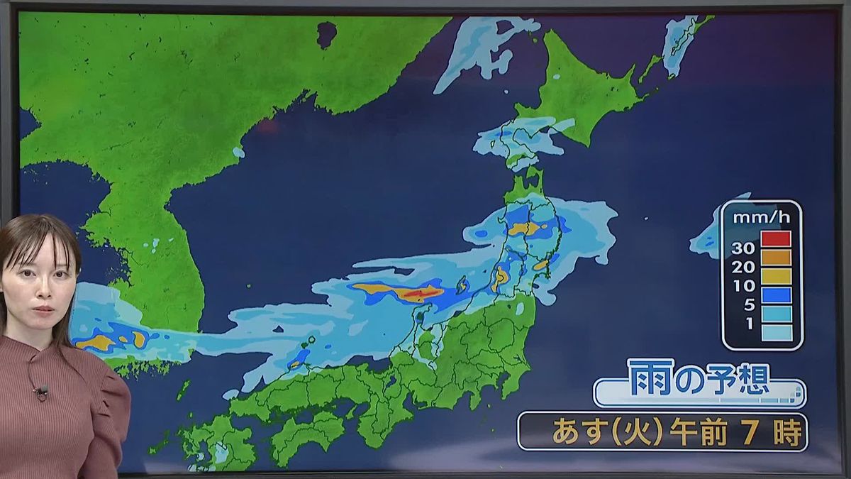 【あすの天気】東北と北陸は激しい雨も…土砂災害などに警戒