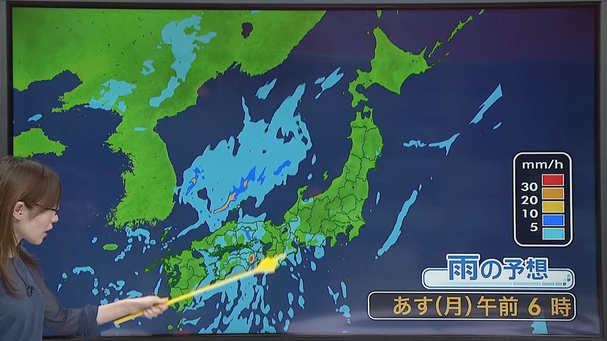 【天気】関東・東北南部など日中の暑さ続く　西日本や東海、北陸は雨降りやすい