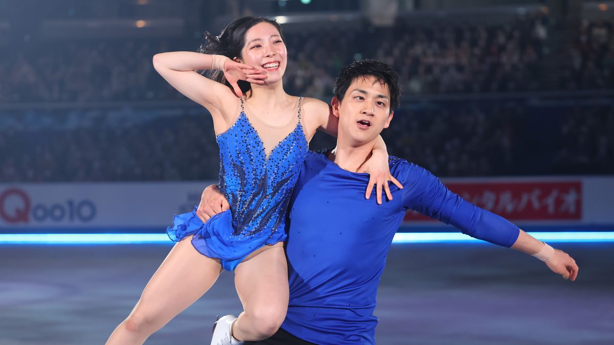 NHK杯の欠場を発表したフィギュアスケートペアの三浦璃来選手、木原龍一選手(写真：長田洋平/アフロスポーツ)