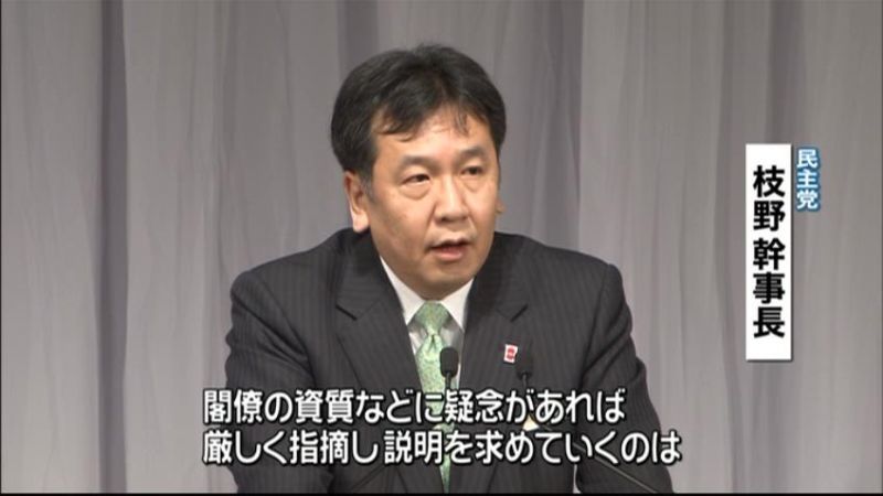 民主党、岡田新体制で初の党大会