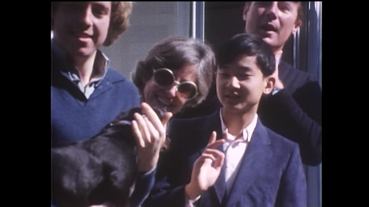 １９７４年８月　天皇陛下（当時１４歳）とハーパーさん一家