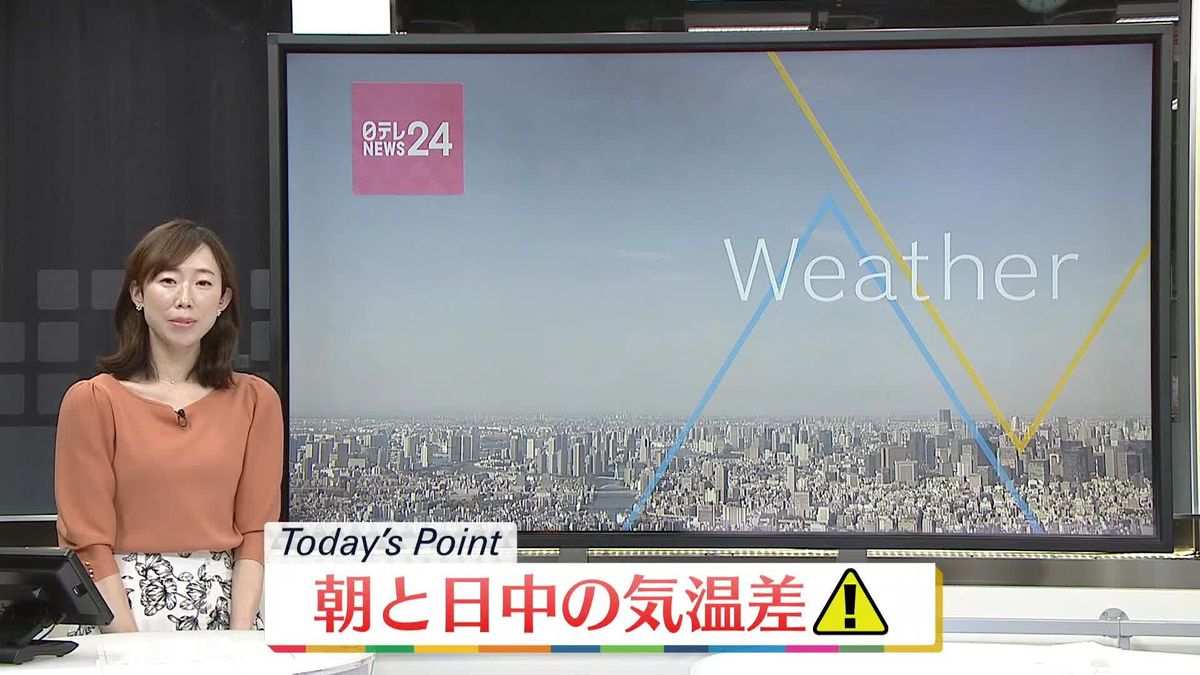 【天気】全国的に晴れ　過ごしやすい陽気に　北海道は午後を中心に雨や雷雨の所も