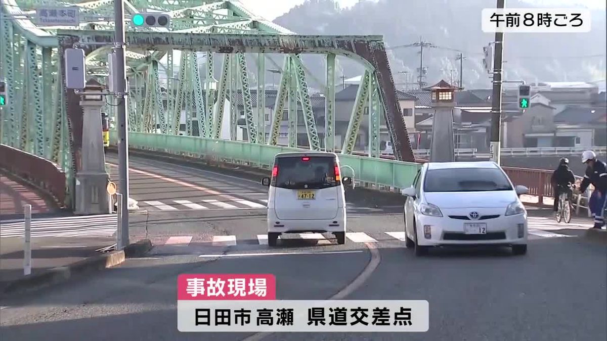 日田市の県道で道路を横断していた男性が車にはねられ死亡　韓国籍の70代男性とみられる　大分