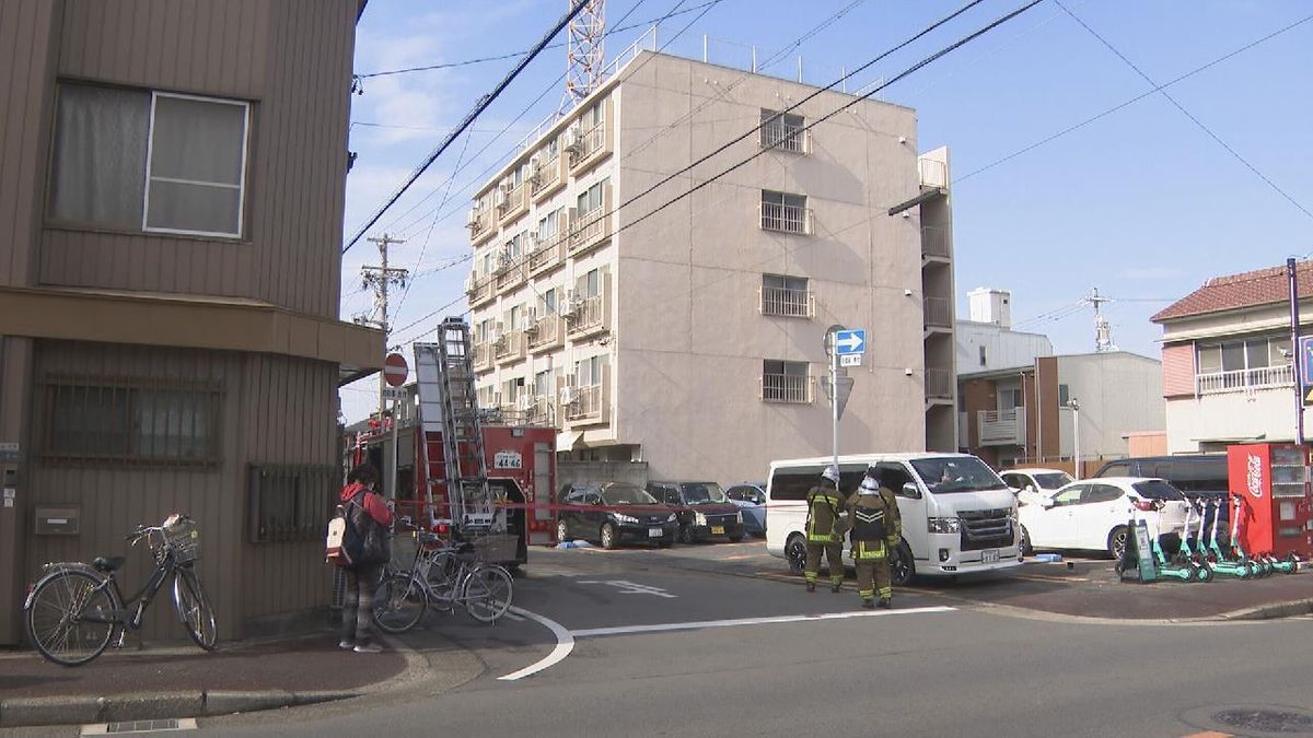 マンションで火事　住人男性(87)が意識不明　名古屋・北区