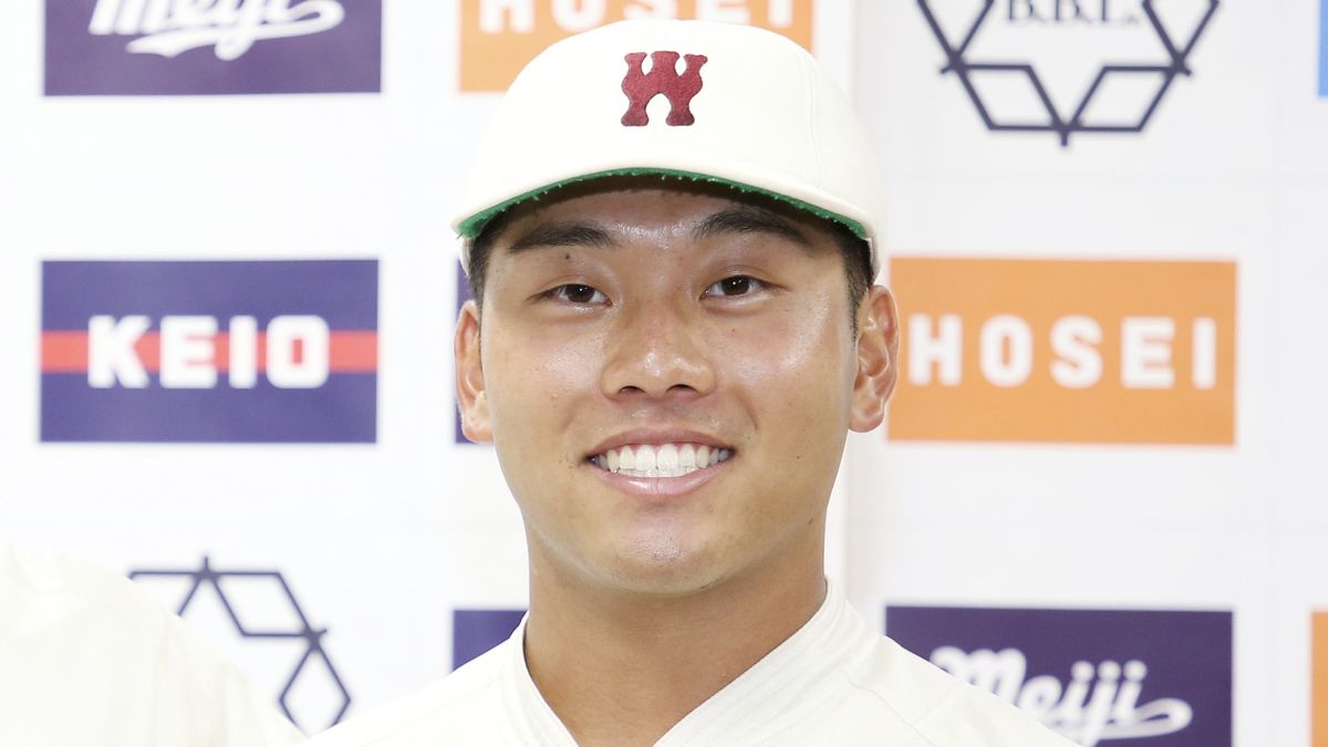 【ドラフト】西武 早稲田大・蛭間拓哉の1位指名を公表　渡辺久信GM｢走攻守そろっている選手｣