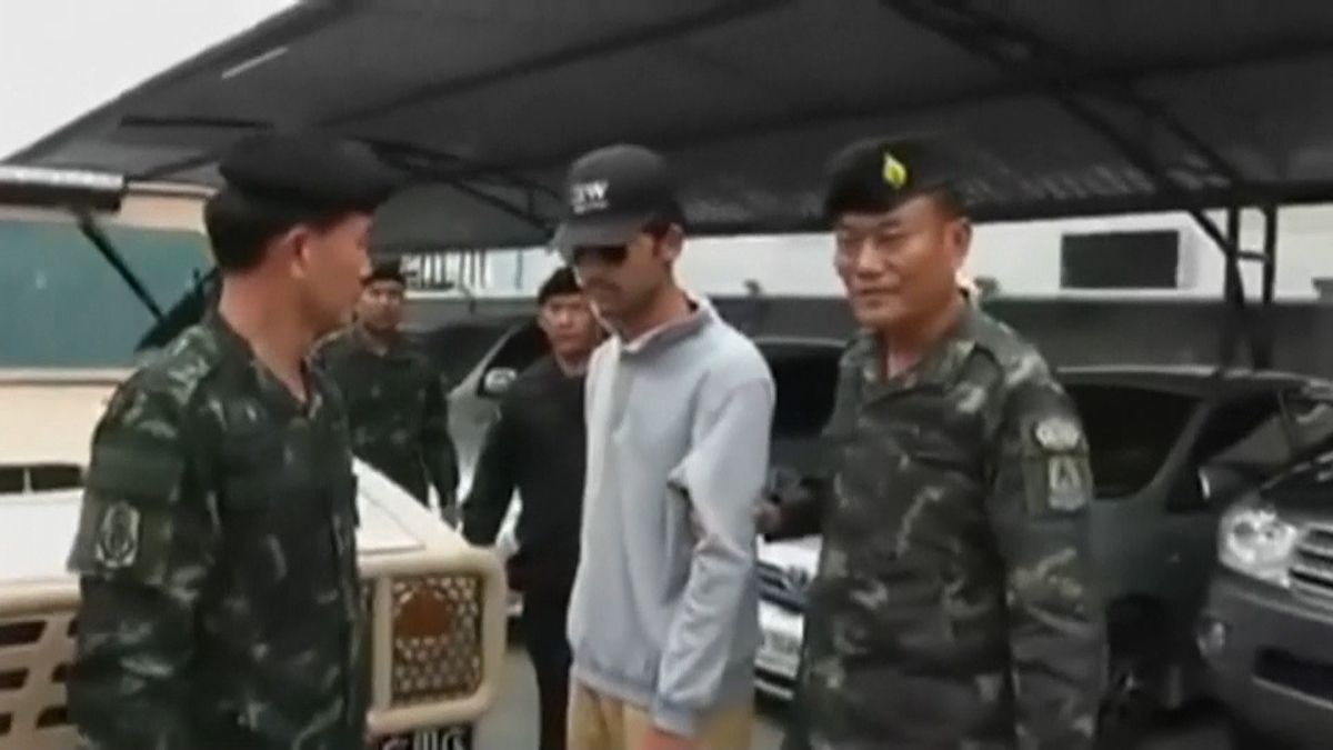 テロ実行犯似の逮捕男、カンボジア逃亡判明