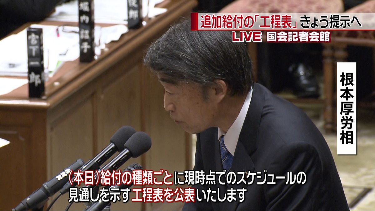 厚労省不正統計　追加給付「工程表」提示へ