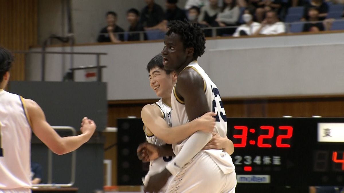 【バスケ高校総体】県勢初V日本航空　将来の目標は「NBAと日本代表」留学生ジェラマイアが30得点で大活躍