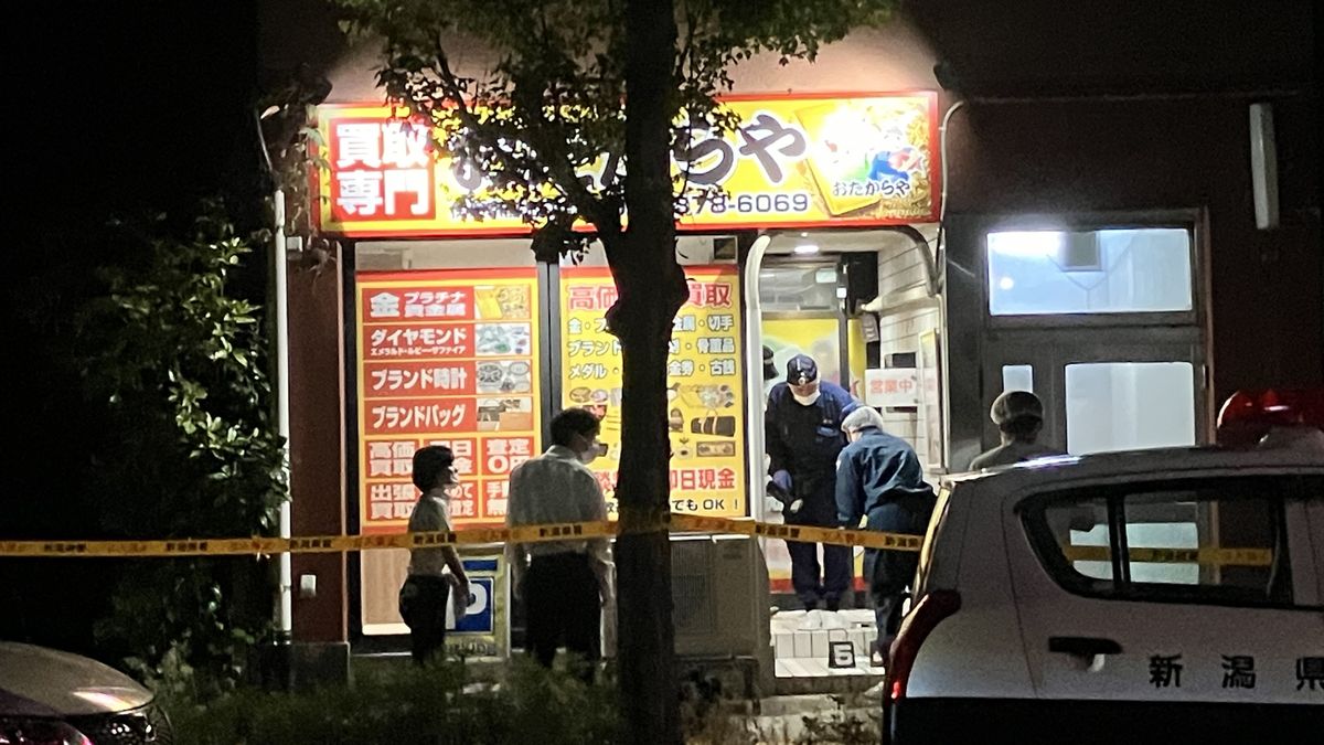 【速報】新潟市の強盗未遂事件　20歳の名古屋市の男を逮捕　「身に覚えがない」と否認