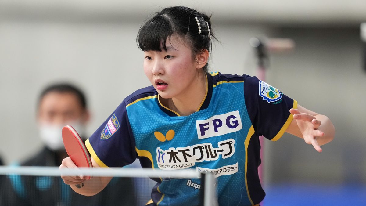【卓球】ジュニアV14歳張本美和　早田ひなに敗れる「自分も攻められる卓球を強化したい」