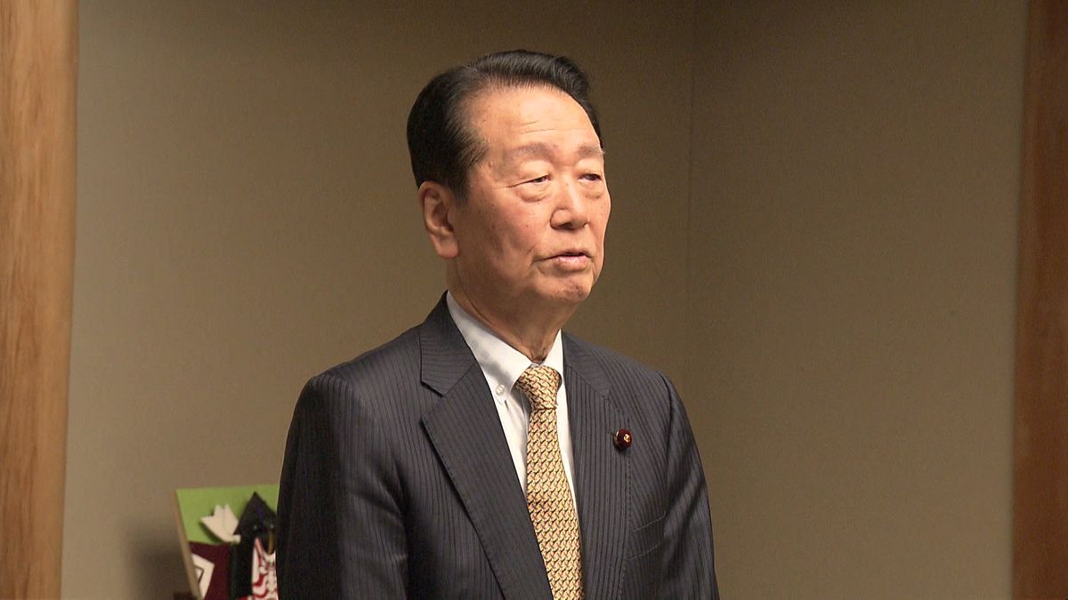 立憲・小沢氏　野党の結集訴える「国民が意を決したのに…」