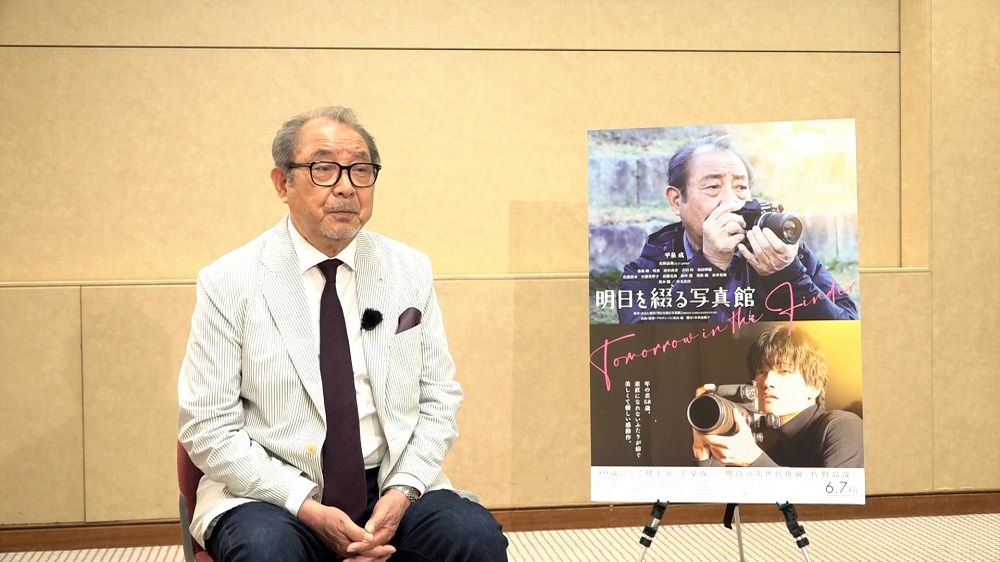 映画のテーマでもある人生の“想い残し”について語る平泉成さん