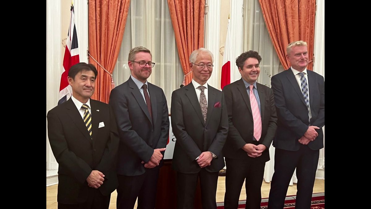 日本初の鉄道開通から150周年…イギリスの日本大使館で記念イベント　鉄道分野での協力関係を強化へ