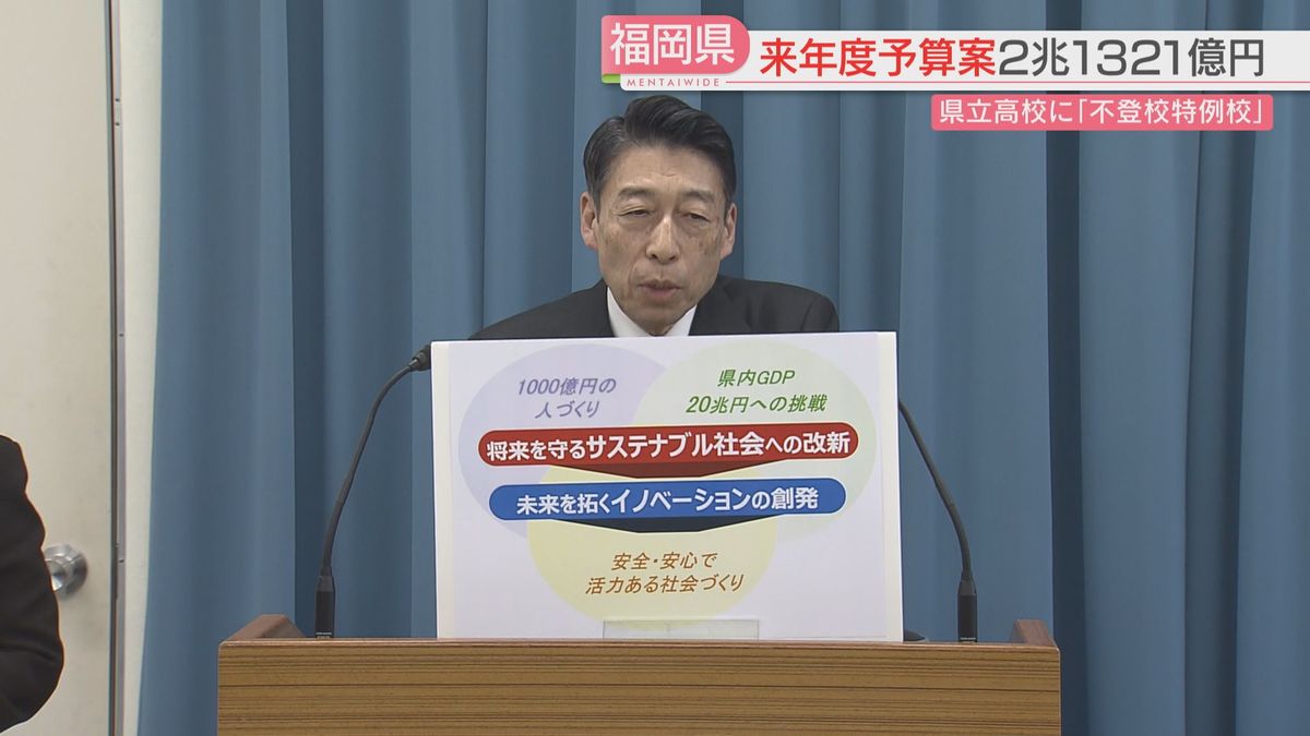 福岡県と福岡市の来年度の予算案は「子育て支援」を強調　全国初の「不登校特例校」や「誰でも通園制度」