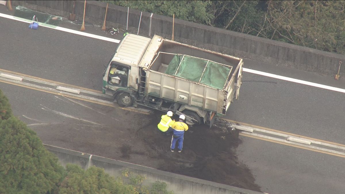 【速報】通行止め解除・都城志布志道路の志布志IC～有明東IC　子ども含む６人搬送　４トントラックと普通乗用車の事故