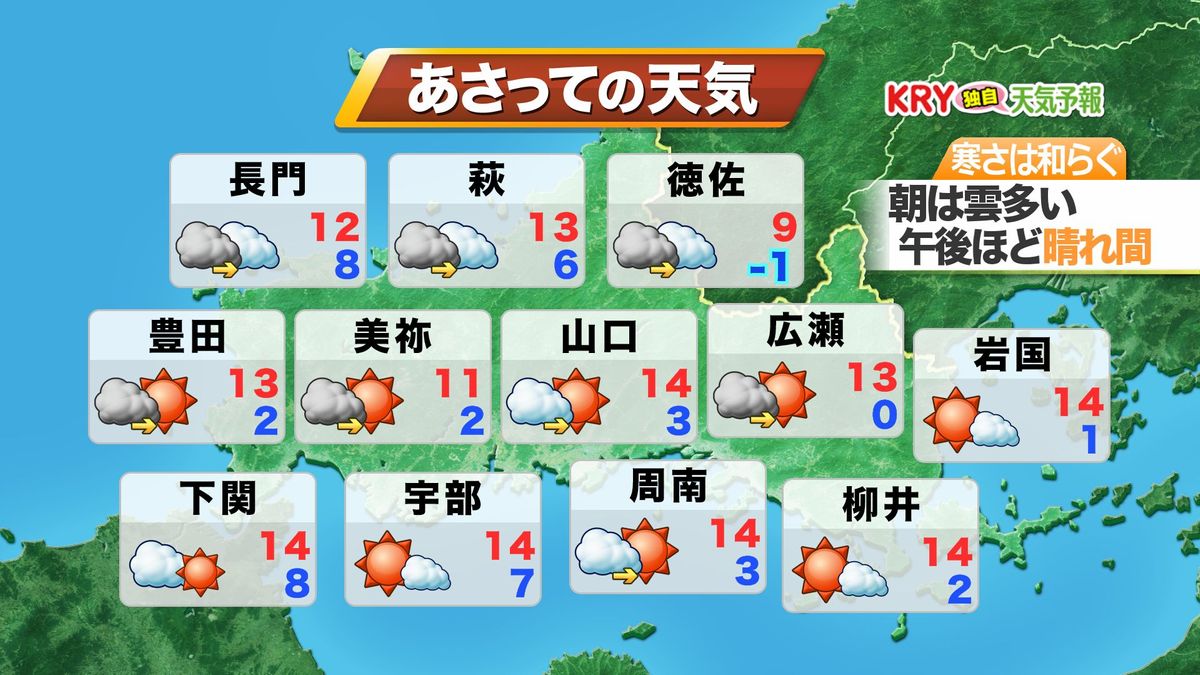 3日(日)の天気予報