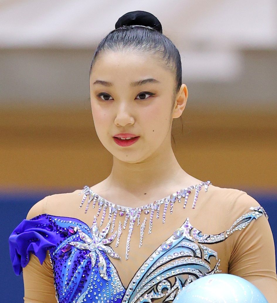 新体操・山田愛乃　初日首位「自分らしく」