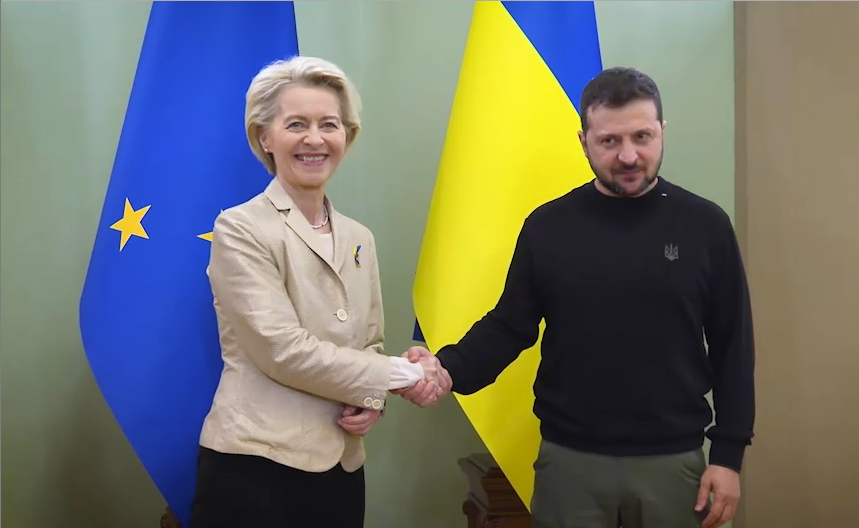 ウクライナのEU加盟、条件付き交渉開始を加盟国に勧告　ヨーロッパ委員会