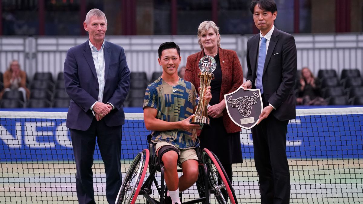 「夢が叶った」車いすテニス男子シングルスで16歳・小田凱人が史上最年少優勝