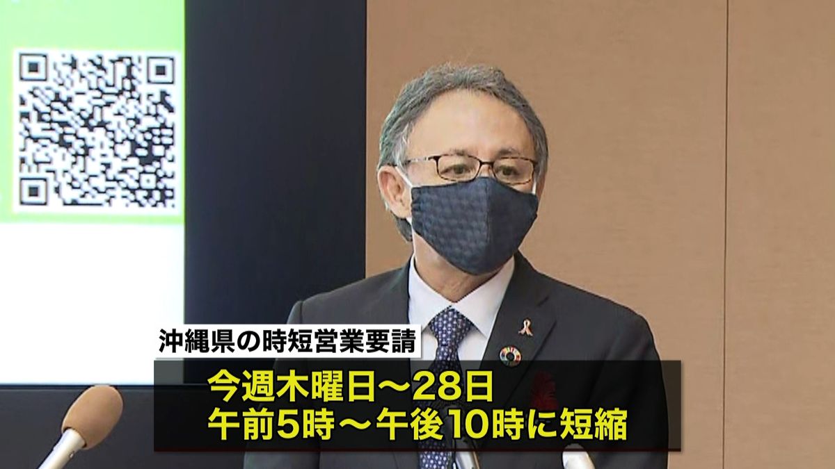 那覇市などで“時短要請”へ　協力金支給も